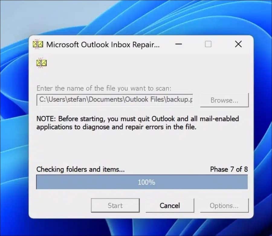 anschließend überprüft
